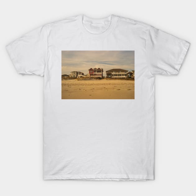 Beach Houses T-Shirt by KensLensDesigns